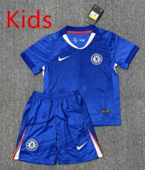 2025-2026 Chelsea Home Blue Kid/Youth Soccer Uniform-4247