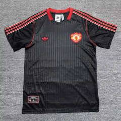 2025-2026 Manchester United Black Thailand Training Jersey AAA-4927
