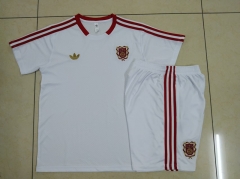 2025-2026 125th Anniversary Edition Bayern München White Short-sleeved Thailand Soccer Tracksuit-815