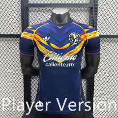 Player Version 2025-2026 Special Version Club America Royal Blue Thailand Soccer Jersey AAA-4285