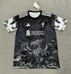 2025-2026   Liverpool Phoenix Black  Thailand Soccer Jersey AAA-4506