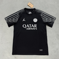 (S-4XL) 2024-2025 Paris 3rd Away Black Thailand Soccer Jersey AAA-4506