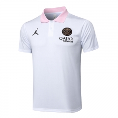 2024-2025 Jordan  PSG White Thailand Polo Shirt-815