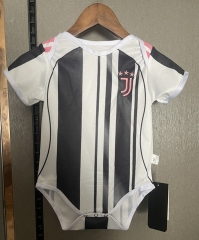 2025-2026 Juventus Home  Black&White  Baby Soccer Uniform-CS