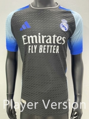 2025-2026 Real Madrid Black Training Soccer Jersey AAA-4886