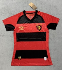 2025-2026 Sport Recife Home Red&Black Women Thailand Soccer Jersey AAA-4506