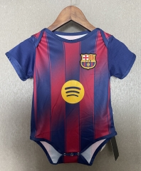 2025-2026 Barcelona Home Blue&Red Baby Soccer Uniform-CS