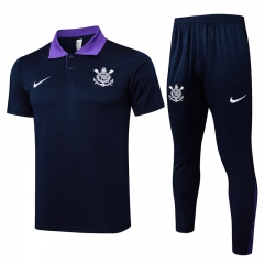 2024-2025 Corinthians Royal Blue Thailand Polo Uniform-815