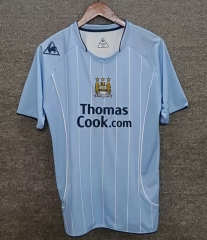 Retro Version 07 Manchester City Home Blue Thailand Soccer Jersey AAA-2282