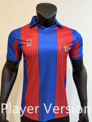 Player Retro Version 89-92 Barcelona Home Red&Blue Thailand Soccer Jersey AAA-1959
