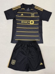 2025-2026 Los Angeles FC 2nd Away Black Soccer Uniform-AY