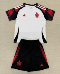 2025-2026 Flamengo Away White  Soccer Uniform-AY
