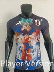 Player Version 2025-2026  Japan Dragon Ball Blue&Black Thailand Soccer Jersey AAA-1959