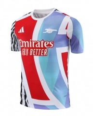 2025-2026 Arsenal Blue&Red Thailand Soccer Jersey AAA-418