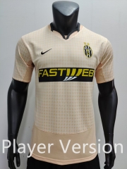 Retro Version 03-04 Juventus  2nd Away  Beige Thailand Soccer Jersey AAA-0871