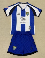 2025-2026 Commemorative Edition Málaga CF  White&Blue Soccer Uniform-AY