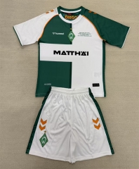 2025-2026 Special Version  SV Werder Bremen White& Green Soccer Uniform-AY