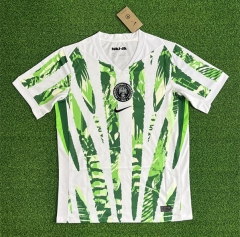(S-4XL) 2025-2026 Nigeria Home White&Green Thailand Soccer Jersey AAA-403