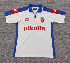 Retro Version 2004 Real Zaragoza Home White Thailand Soccer Jersey AAA-0141