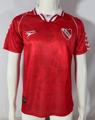 Retro Version 97-98 Independiente Home Red Thailand Soccer Jersey AAA-503