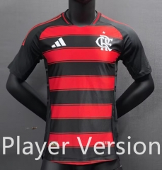 Player Version (S-4XL)2025-2026  Flamengo Home Red&Black  Thailand Soccer Jersey AAA-3079