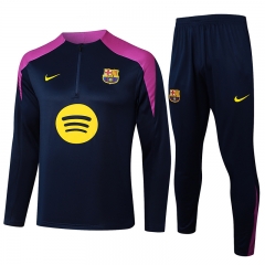 2025-2026 Barcelona Cyan Thailand Soccer Tracksuit-815