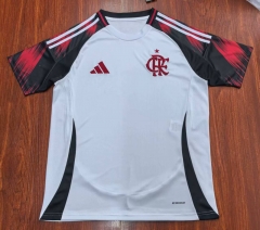 (S-4XL)2025-2026  Flamengo White Thailand Soccer Jersey AAA