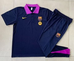 2024-2025 Barcelona Cyan Thailand Polo Uniform-815