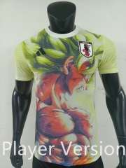 Player Version 2025-2026  Japan Dragon Ball Yellow Thailand Soccer Jersey AAA-1959