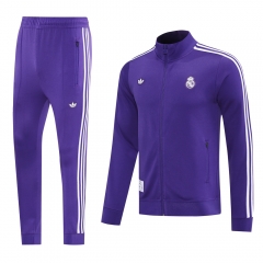 2025-2026 Real Madrid Purple Thailand Soccer Jacket Uniform-LH