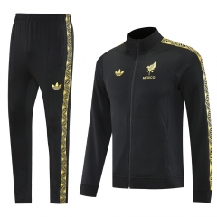 2025-2026 Mexico Black Thailand Soccer Jacket Uniform-LH