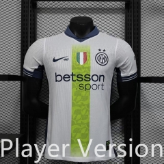 Player Version 2025-2026 Special Version Inter Milan White  Thailand Soccer Jersey AAA-888