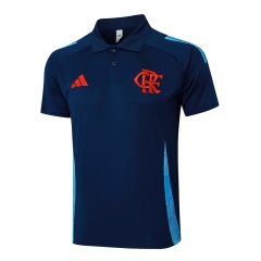 2024-2025 Flamengo Royal Blue Thailand Polo Shirt-815