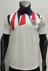 Retro Version 1992  England Home White Thailand Soccer Jersey AAA-1763
