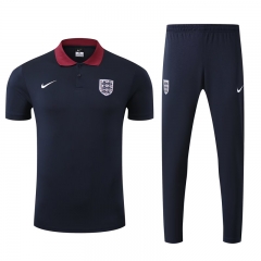 2025-2026 England Royal Blue Thailand Polo Uniform -4627