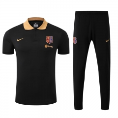 2025-2026 Barcelona Black Thailand Polo Uniform-4627