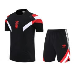 2025-2026 Manchester United Black Thailand Soccer Uniform-4627