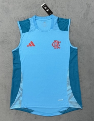(S-4XL) 25-26 Flamengo Blue Thailand Soccer Vest Training JerseyAAA-4506