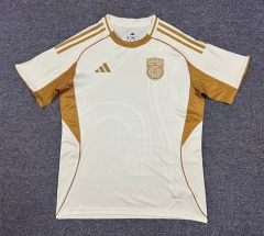 (S-4XL) 25-26 San Diego FC Beige Thailand Soccer Training Jersey AAA-512