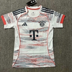 25-26 Bayern München Away White Women Thailand Soccer Jersey AAA-2386