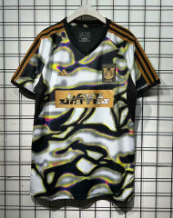 (S-4XL) 2025-2026 Special Version Tigres UANL White&Green&Black Thailand Soccer Jersey AAA-GB
