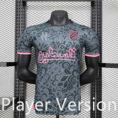 Player Version 25-26  Palestine Black&Grey Thailand Soccer Jersey AAA-888