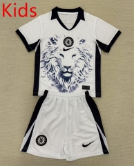 25-26 Concept Edition Chelsea White Kid/Youth Soccer Uniform-AY
