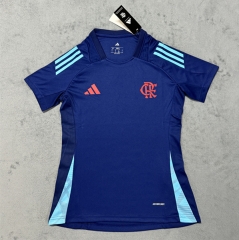 25-26 Flamengo Royal Blue Women Thailand Soccer Jersey AAA-4506