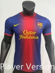 Player Retro Version 12-13 Barcelona Home Blue&Red Thailand Soccer Jersey AAA-0871