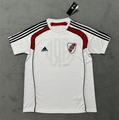 (S-4XL )2025-2026 River Plate White Thailand Training Soccer Jersey AAA-4506