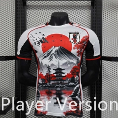 Player Version 25-26 Special Edition Japan White&Black&Red Thailand Soccer Jersey AAA-888