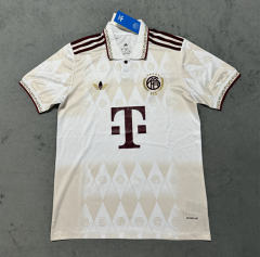 25-26 Concept Edition Bayern München Beige Grey Thailand Soccer Jersey AAA-4506