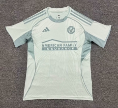 (S-4XL) 25-26 Atlanta BC Light Green Thailand Soccer Training Jersey AAA-512