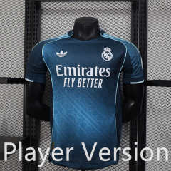 Player Version 2025-2026 Special Edition Real Madrid  Blue&Black Soccer Jersey AAA-888